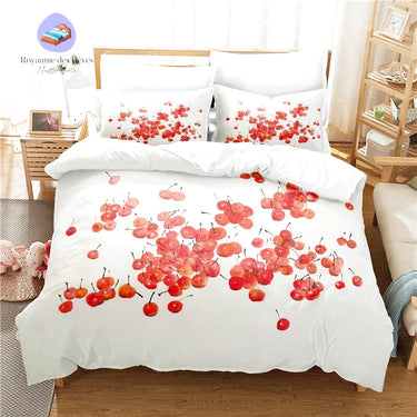 Housse de Couette Cerise